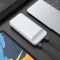 Hoco з LED індикатором 20000 mAh New Joy J52A Білий 2 USB 1 MicroUSB 1 Type-C