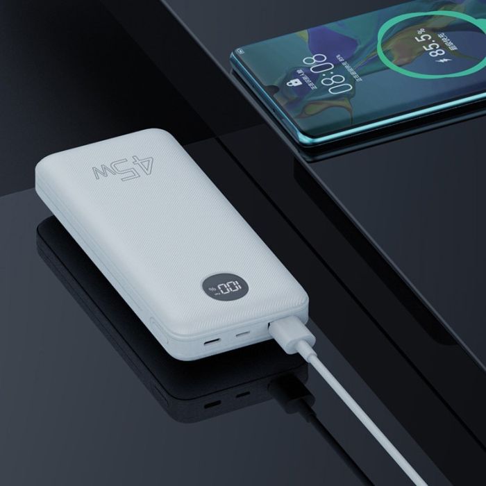 Повербанк JOWAY 20000mAh 45W (Білий)