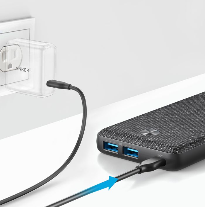 ANKER 20000 mAh PowerCore III Sense 20 Вт Чорний (A1365G11)