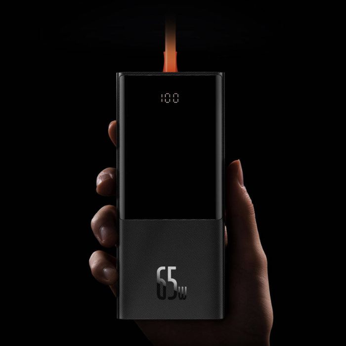Baseus Elf Digital Display 65W 20000 mAh - Black (PPJL000001)