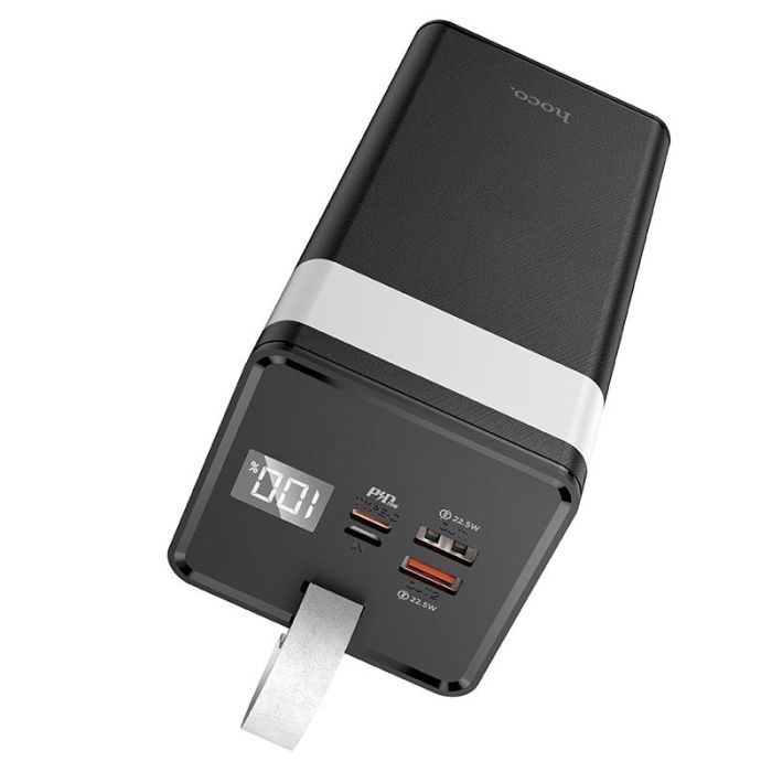 Hoco J86A Powermaster 22.5W 50000 mAh з фонариком /Black