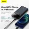 Baseus Magnetic Wireless 10000 mAh 20W USB / USB Type C, Black (PPCX010103)