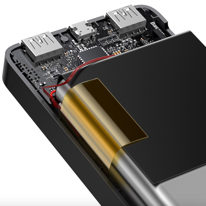 Baseus Bipow Digital Display Powerbank 15W 30000 mAh Black (PPDML-K01)