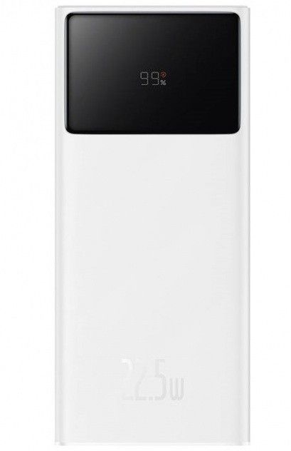 Портативна батарея Powerbank Baseus Star-Lord 20000mAh, 2xUSB, USB TYPE-C, 22.5W PPXJ060002 White