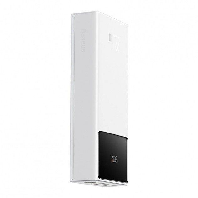 Baseus  Star-Lord 20000 mAh, 2xUSB, USB TYPE-C, 22.5W PPXJ060002 White