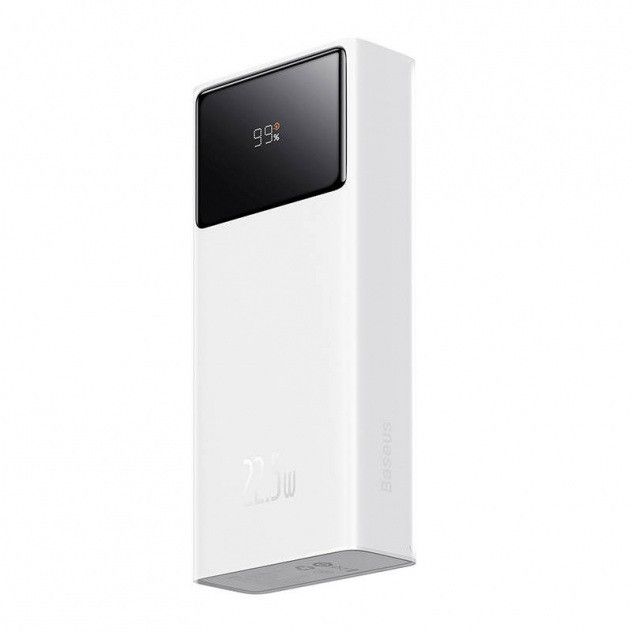 Baseus  Star-Lord 20000 mAh, 2xUSB, USB TYPE-C, 22.5W PPXJ060002 White