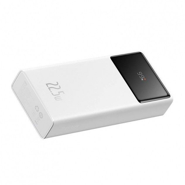 Baseus  Star-Lord 20000 mAh, 2xUSB, USB TYPE-C, 22.5W PPXJ060002 White