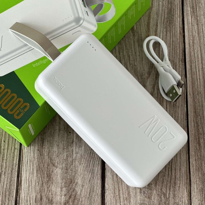Hoco J91B 30000 мАh швидка зарядка 22.5W (White)