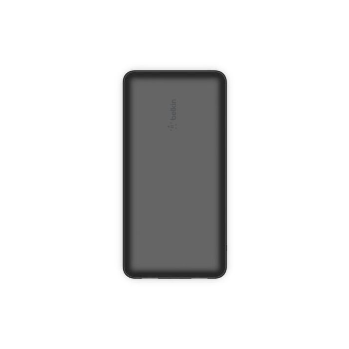 Батарея універсальна Belkin 20000mAh, USB-C, 2*USB-A, 3A, 6" USB-A to USB-C cable, Black (BPB012BT-BK)