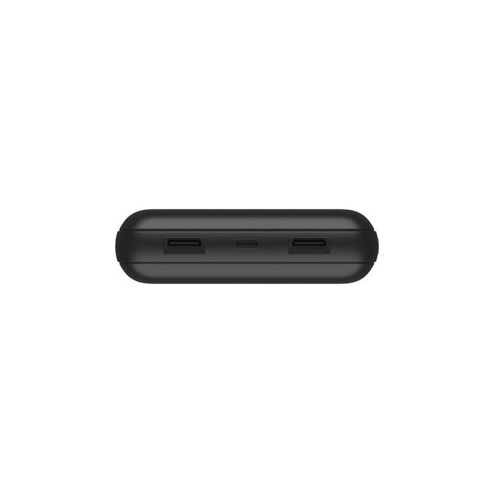 Батарея універсальна Belkin 20000mAh, USB-C, 2*USB-A, 3A, 6" USB-A to USB-C cable, Black (BPB012BT-BK)