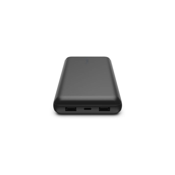 Батарея універсальна Belkin 20000mAh, USB-C, 2*USB-A, 3A, 6" USB-A to USB-C cable, Black (BPB012BT-BK)
