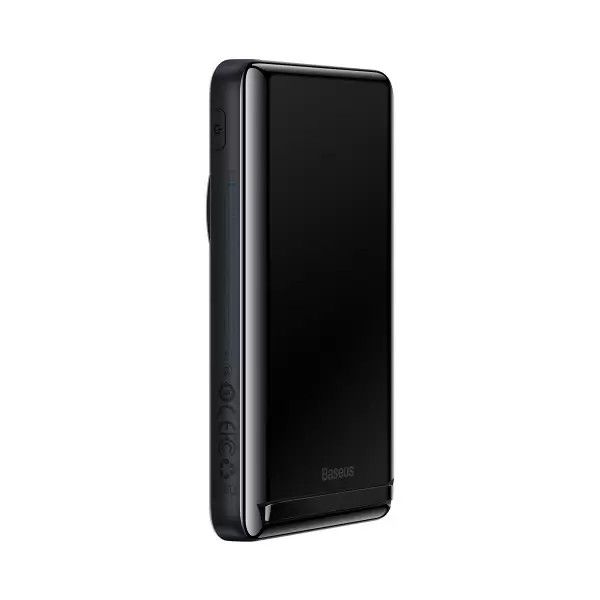 Baseus Magnetic Bracket Wireless Fast Charge 10000 mAh 20W 3A QC3.0+PD3.0 Black/Blue (PPCX000203)