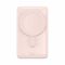 Baseus Magnetic Bracket Wireless Fast Charge 10000 mAh 20W 3A QC3.0+PD3.0 Pink (PPCX000204)