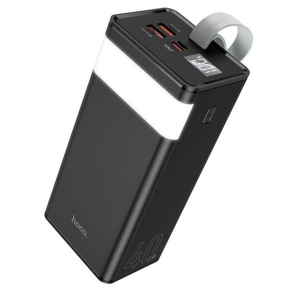 Портативна батарея Powerbank Hoco J86 40000mAh Black