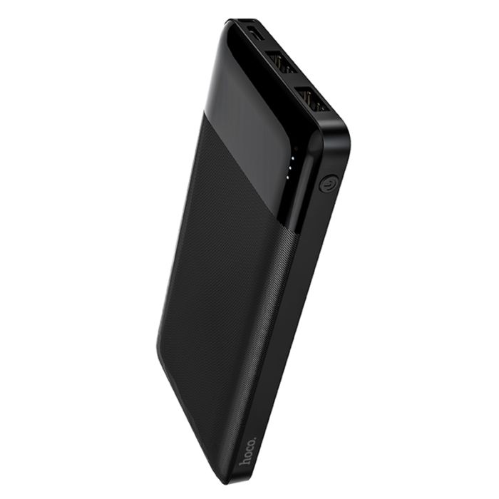 Hoco J72 Easy travel 10000 mAh 2USB/1Type-C Чорний