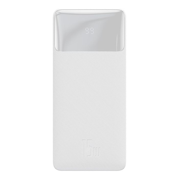 Baseus Bipow Digital Display 20000 mAh 15W White (PPDML-J02)
