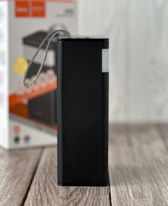 Hoco J86 40000 мАh з ліхтариком, швидка зарядка 22.5W (Black)