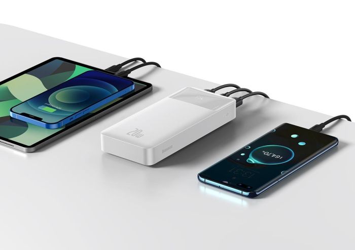 Baseus Bipow 20W 20000 mAh PPDML-M02 White