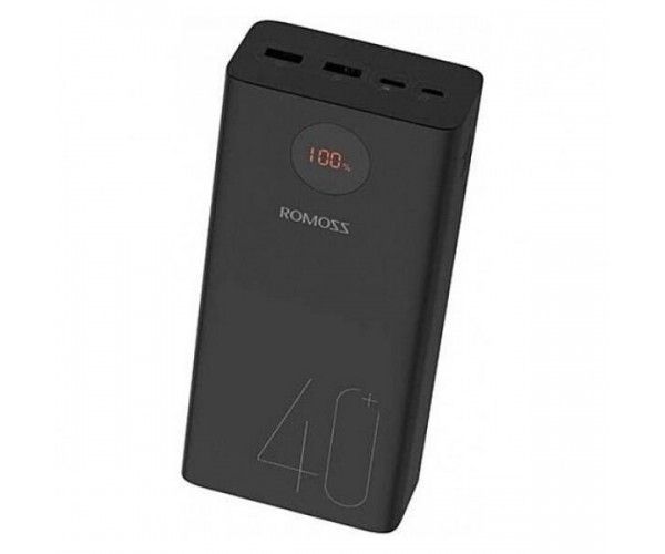 Romoss 40000 mAh 18W PEA40 Black (PEA40-112-2A45)