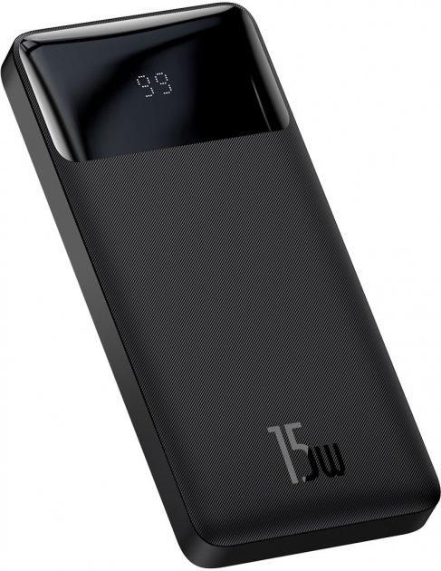Baseus Bipow Digital Display 10000 mAh 15W 3A, black