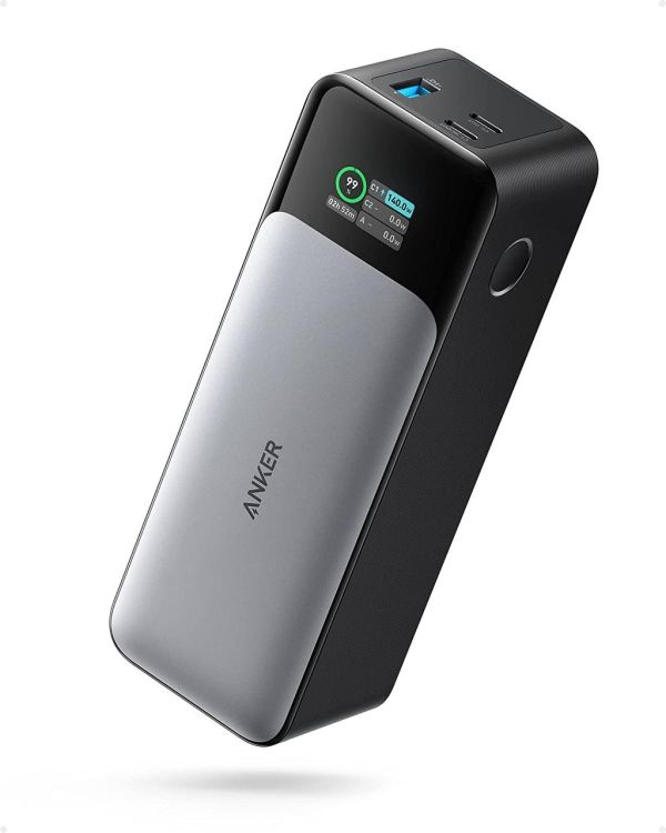 Зовнішній акумулятор Anker 737 (PowerCore 24K) 24000 мАг, потужністю 140 Вт, Black