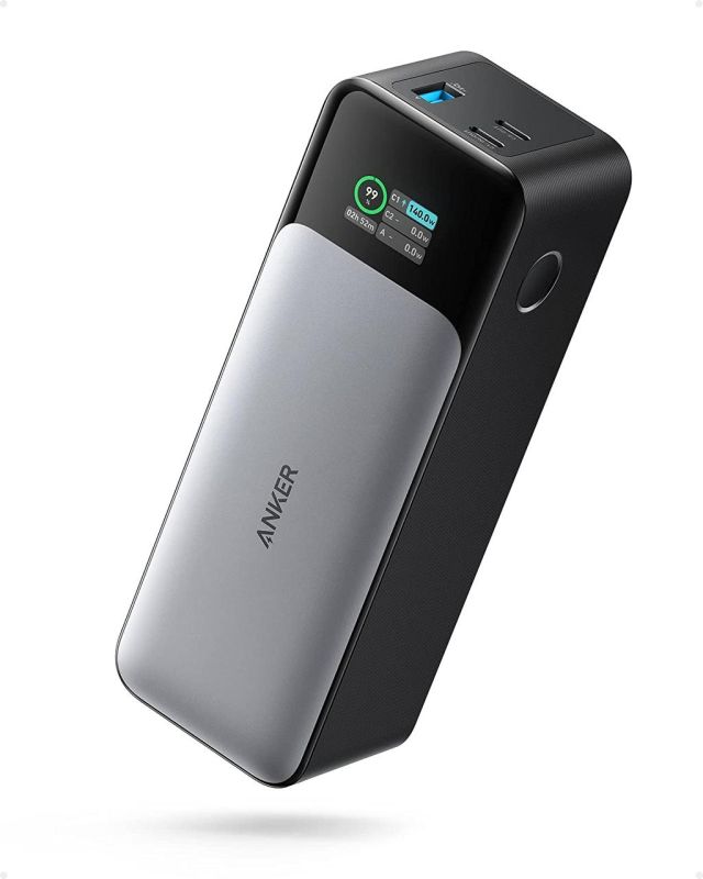 Anker 737 (PowerCore 24K) 24000 mAh, потужністю 140 Вт, Black