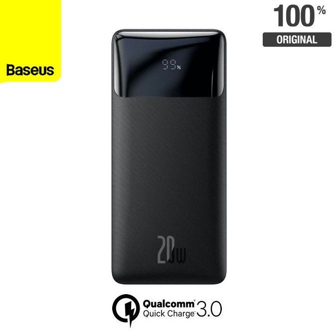 Baseus Bipow Digital Display 10000 mAh 20W Black (PPDML-L01)