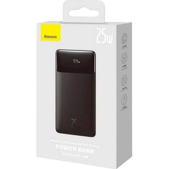 Baseus Bipow 20000 mAh 25W Black (PPBD25K, PPBD020301)