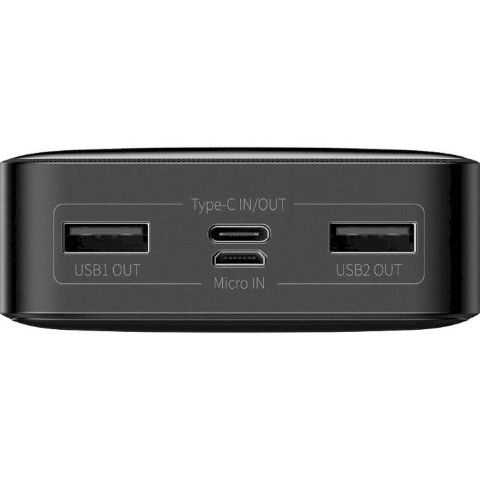 Baseus Bipow Digital Display 15W 20000 mAh Black (PPBD20, PPDML-J01)