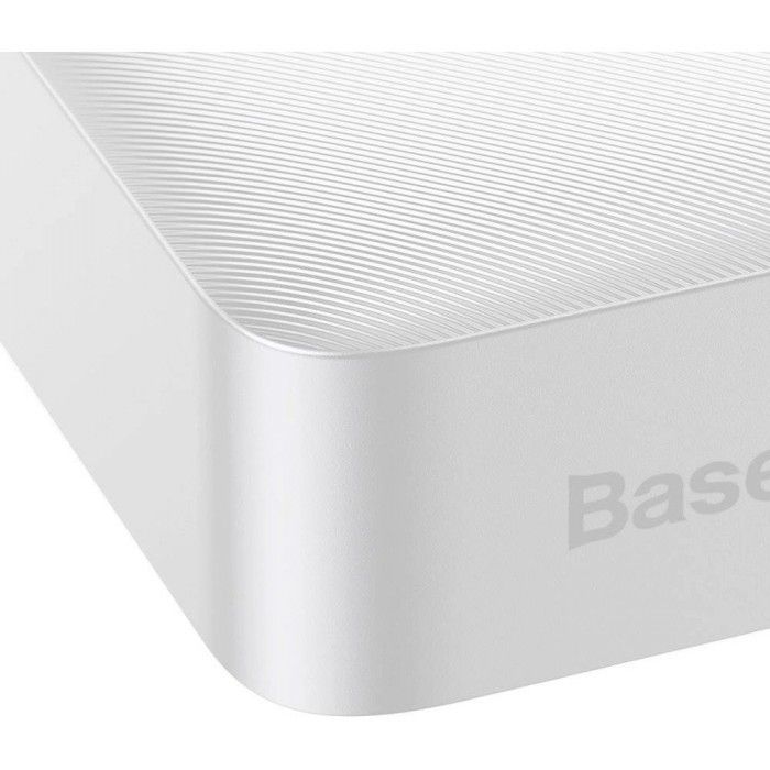 Baseus Bipow Digital Display 15W 20000 mAh White (PPBD20, PPDML-J02)