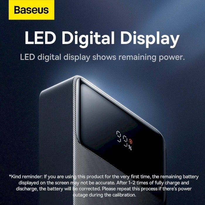 Baseus Bipow 20000 mAh 25W Black (PPBD25K, PPBD020301)