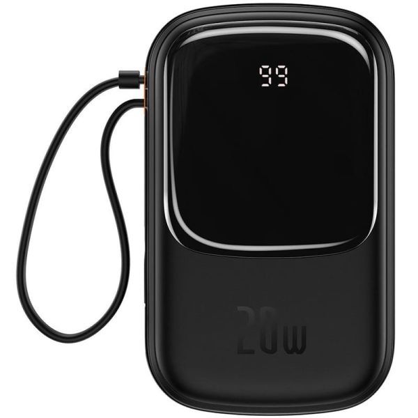 Павербанк Baseus PPQD0400 Qpow Pro 20000mAh 20W iP Edition Чорний (755410)