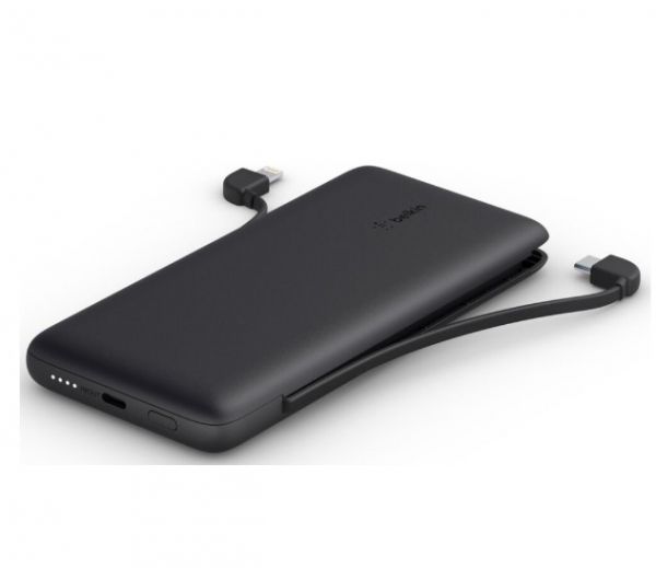 Belkin 10000 mAh integrated cables bpb006btblk Black