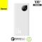 Baseus Adaman2 Digital Display Fast Charge 10000 mAh 30W White (PPAD040002)