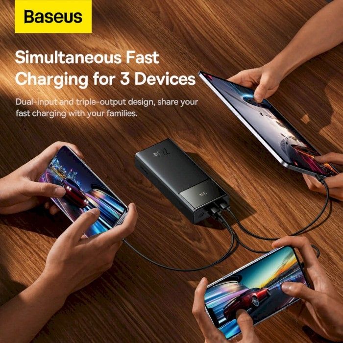 Baseus Star-Lord Digital Display Fast Charge 22.5W 20000 mAh Black PPXJ060001