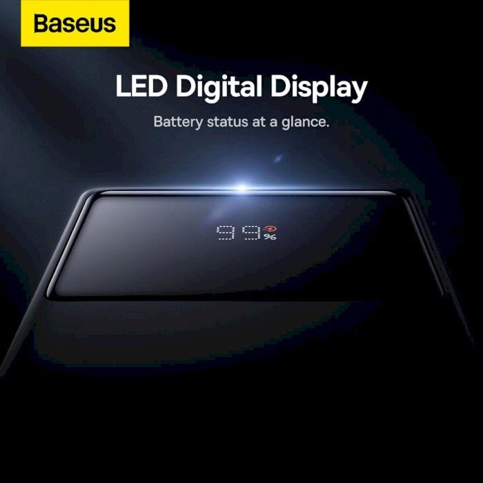 Baseus Star-Lord Digital Display Fast Charge 22.5W 20000 mAh Black PPXJ060001