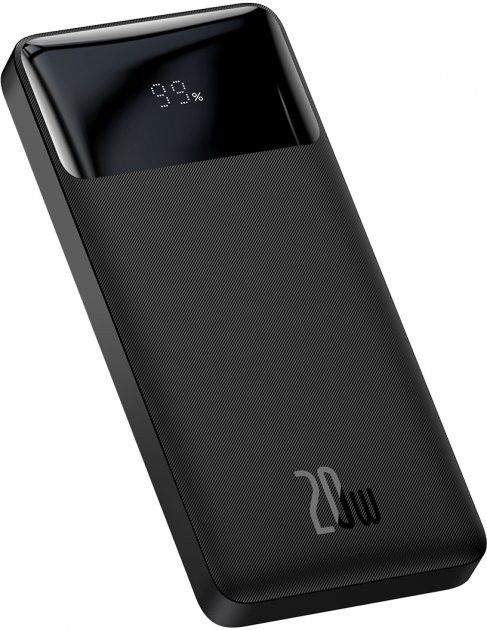Повербанк Baseus Bipow Digital Display 10000mAh 20W чорний (PPDML-L01)