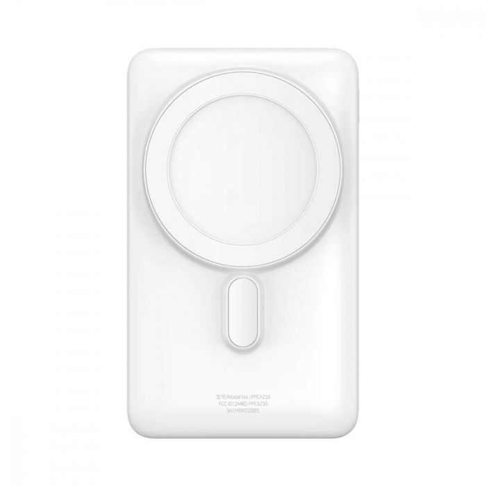 Baseus Magnetic Bracket Wireless 10000 mAh 20W MagSafe білий (PPCX000202)