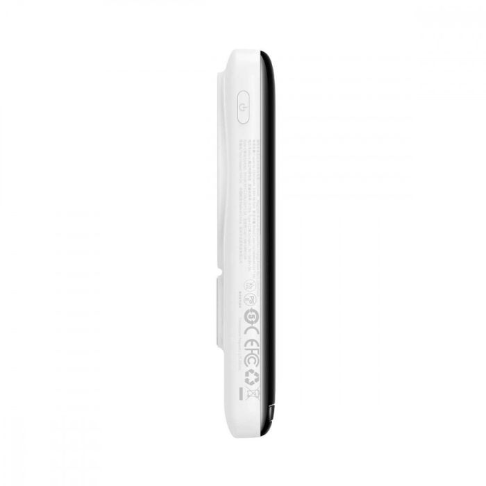 Baseus Magnetic Bracket Wireless 10000 mAh 20W MagSafe білий (PPCX000202)
