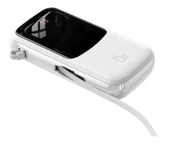 Baseus PPQD-G Q pow Digital Display 20000 mAh 15W Білий (755415)
