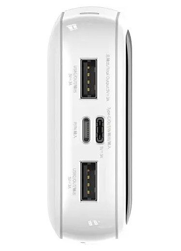 Baseus PPQD-G Q pow Digital Display 20000 mAh 15W Білий (755415)