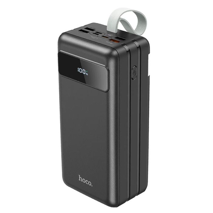 Hoco Electric fully compatible J86B 60000 mAh |4USB/Lightning/Type-C, PD/QC, 20W/5A| black