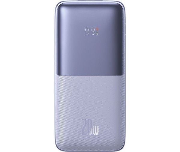 Повербанк Baseus Power Pro Digital Fast Charging Power Bank 10000mAh 20W purple