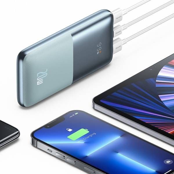 Baseus PPBD04010 Bipow Pro 10000 mAh 20W Блакитний (754888)
