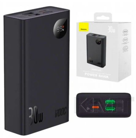 Baseus (PPAD040) 10000 mAh 30W Adaman2 Чорний (754846)