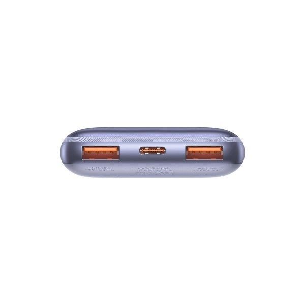 Baseus PPBD04010 Bipow Pro 10000 mAh 20W Пурпуровий (754889)