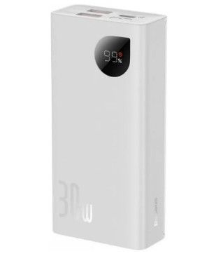 Baseus PPAD040 10000 mAh 30W Adaman2 Білий (754847)