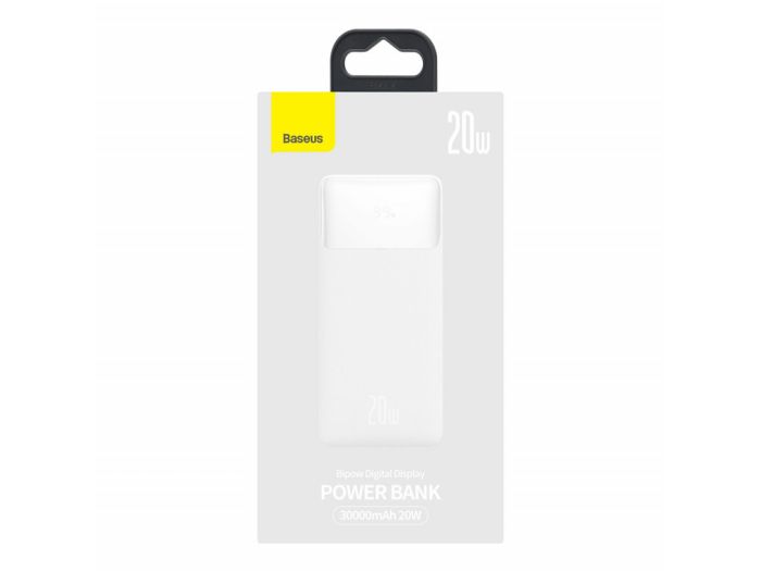 Baseus Bipow Overseas 20W 30000 mAh (PPBD050402) White [81862]