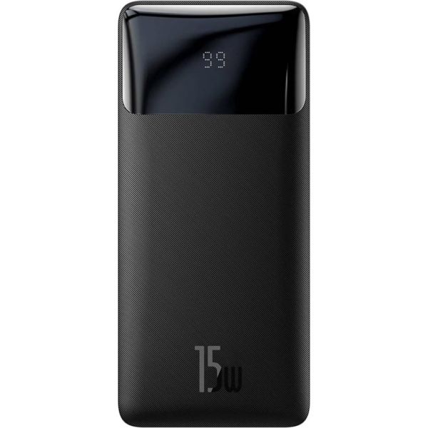 Зовнішній акумулятор Baseus Bipow Overseas 15W 20000mAh Black (PPBD050101) [79682]