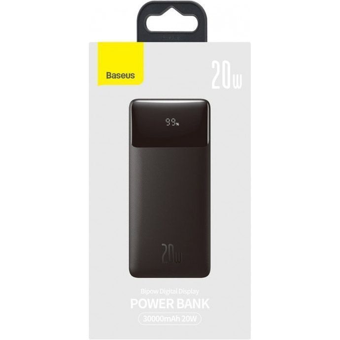 Baseus Bipow Overseas 20W 30000 mAh Black (PPBD050401) [78870]